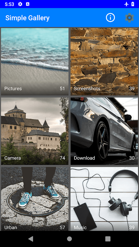 Simple Gallery - Privacy screenshot 1