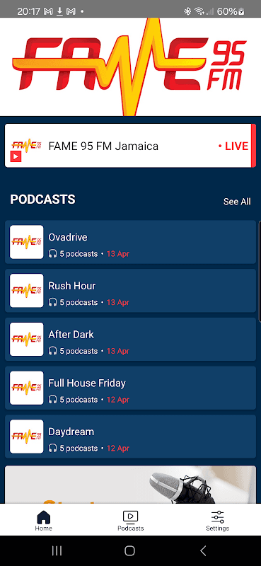 FAME 95 FM screenshot 2