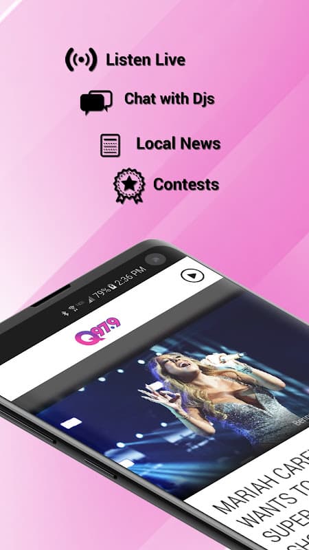 Q97.9 (WJBQ) screenshot 1