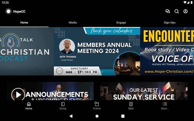 Hope Christian Community screenshot 4