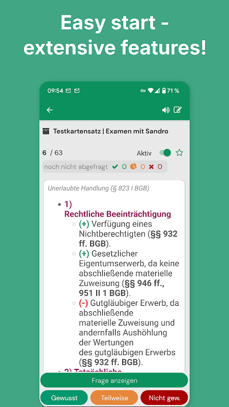 Repetico - Study flashcards screenshot 2