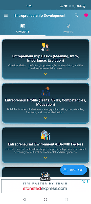 Entrepreneurship Development screenshot 1