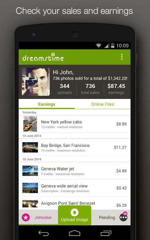 Dreamstime: Sell Your Photos screenshot 5