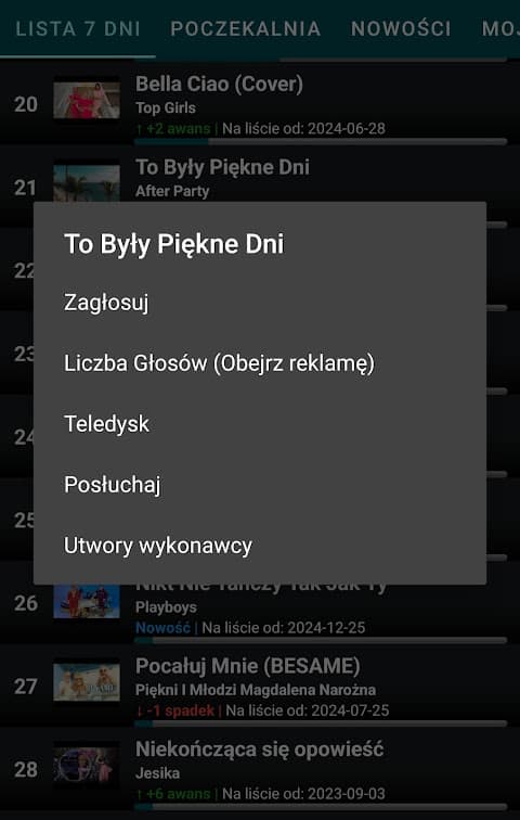 Disco Polo Hity - Głosowanie screenshot 5
