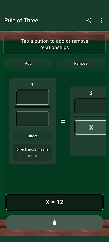 Composed Rule of Three screenshot 1