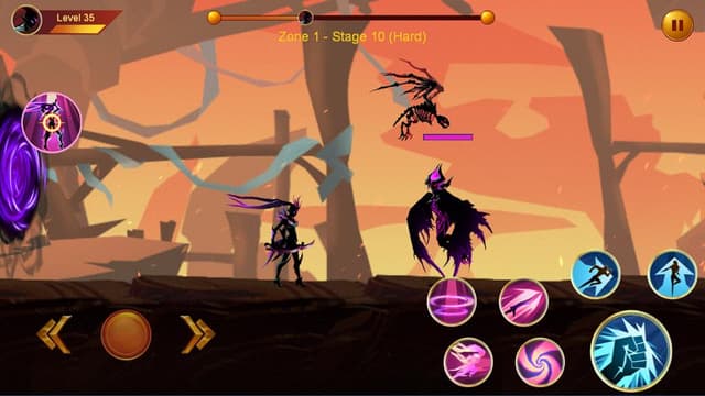 Shadow fighter 2: Ninja fight screenshot 2