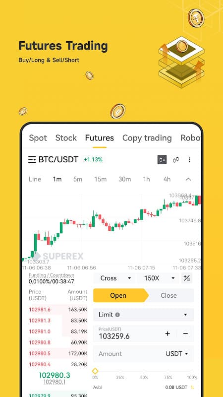 SuperEx: Trade Crypto & BTC screenshot 5