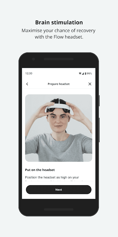 Flow - Depression treatment screenshot 3