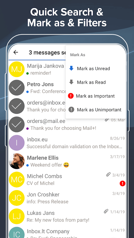 Inbox.eu - domain & personal email screenshot 6