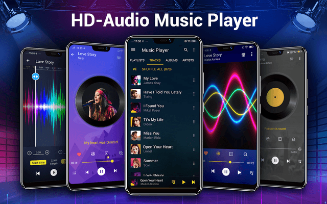 Music Player - Bass Booster & Free Music screenshot 1