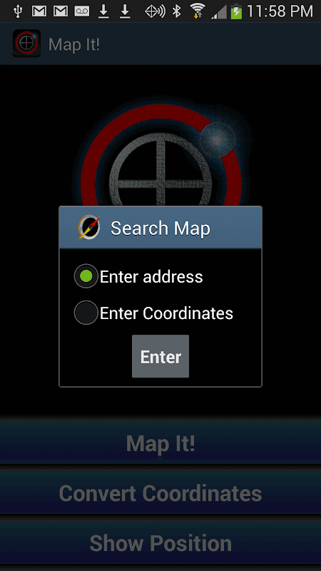 Map It!  Address & Coordinates screenshot 3