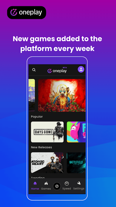 OnePlay Cloud Gaming & PC screenshot 2