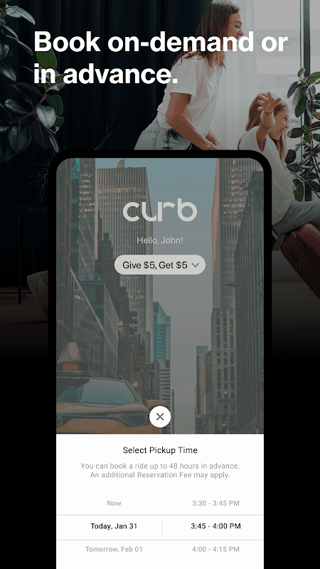 Curb - Request & Pay for Taxis screenshot 2