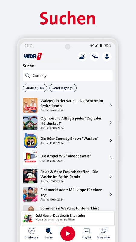 WDR 2 - Radio screenshot 5