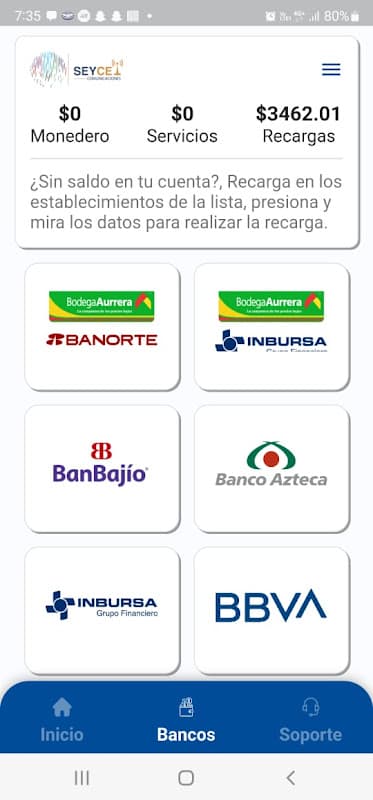 Recargas Electronicas Seycel screenshot 6