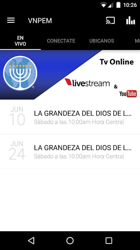 VIDA NUEVA PARA EL MUNDO screenshot 1