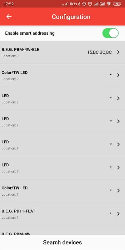 B.E.G. LUXOMAT®net DALI-LINK screenshot 3