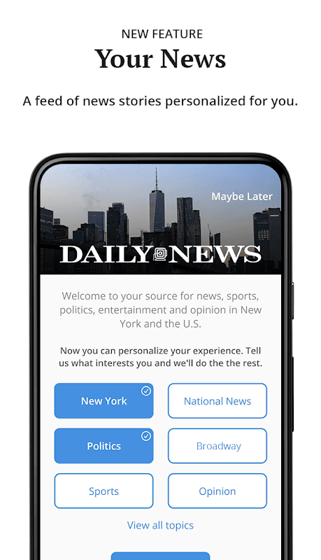 New York Daily News screenshot 1