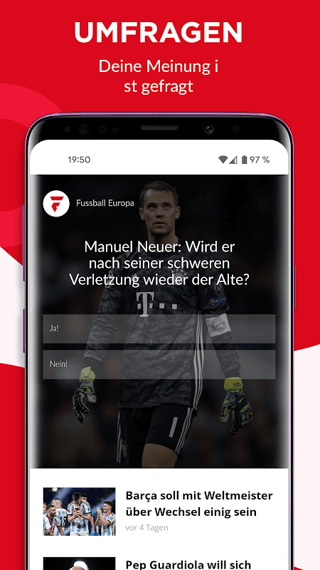 Fussball Europa screenshot 5