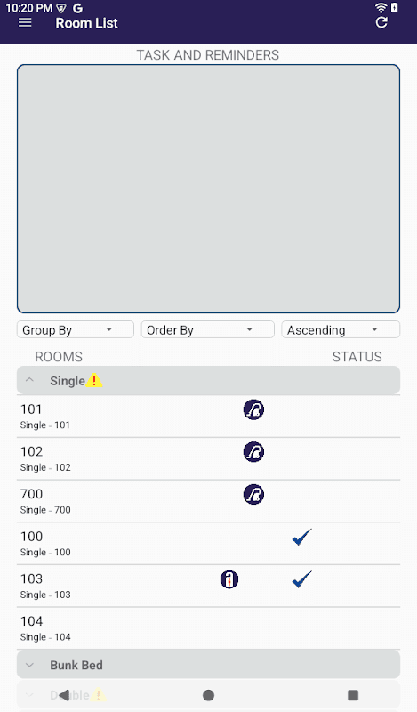 e-Bridge Hotel Housekeeping screenshot 3