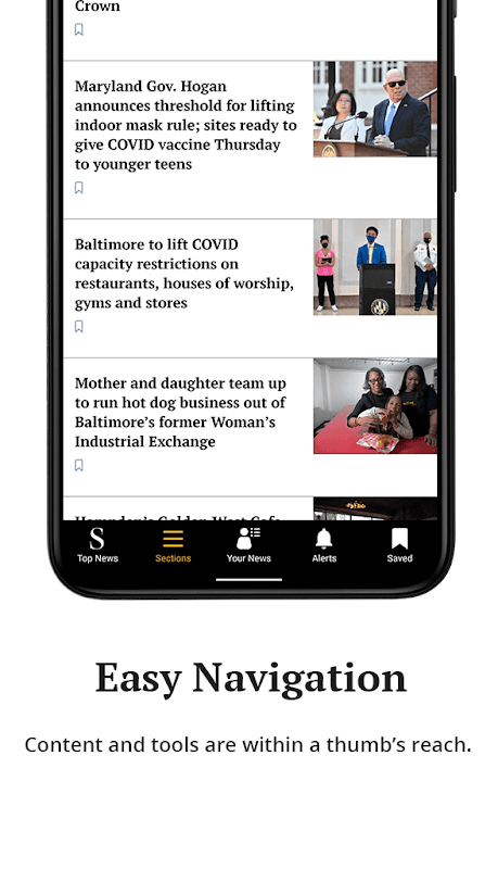 Baltimore Sun screenshot 5