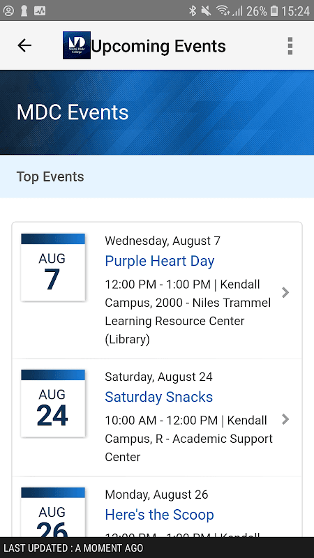 Miami Dade College - My MDC screenshot 2