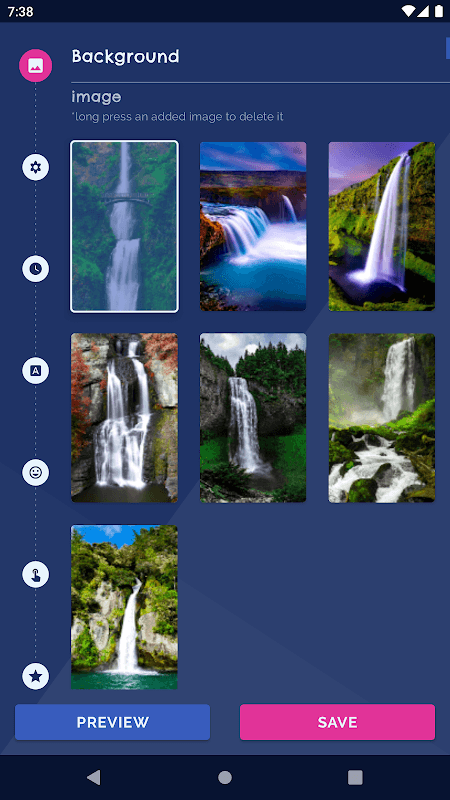 Waterfall 4K Live Wallpaper screenshot 1
