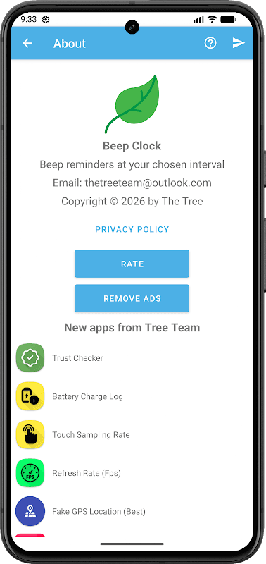 Beep Clock, Timer screenshot 4