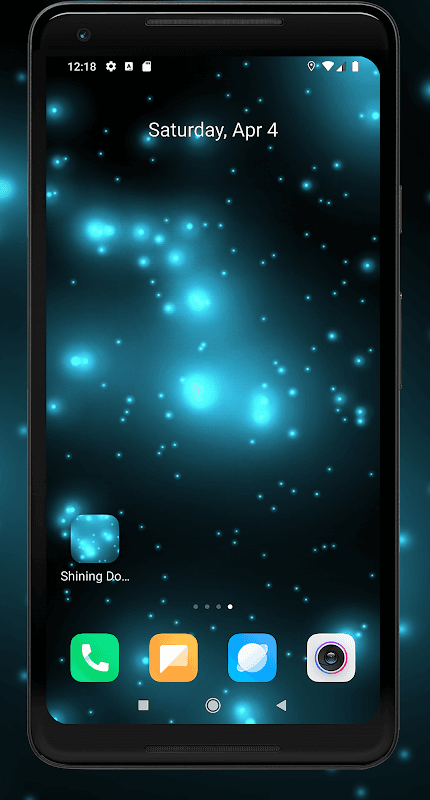 Shining Dots Live Wallpaper screenshot 1