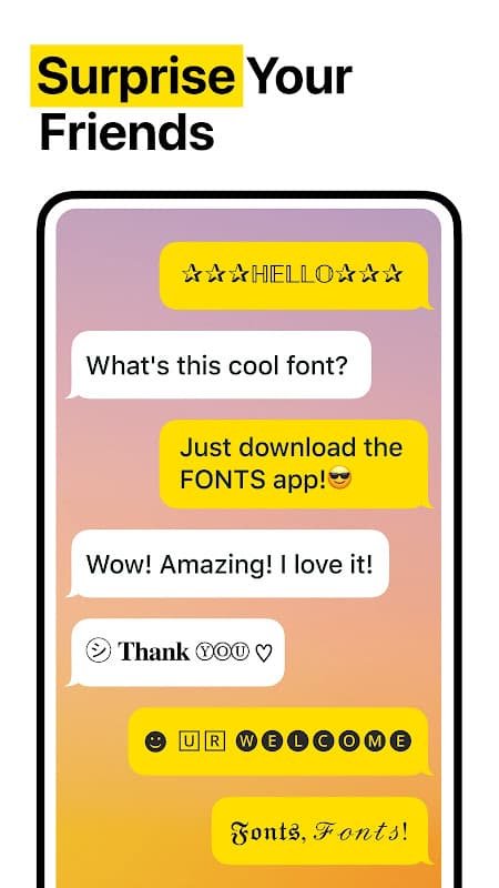 Fonts for Instagram, Keyboards screenshot 4