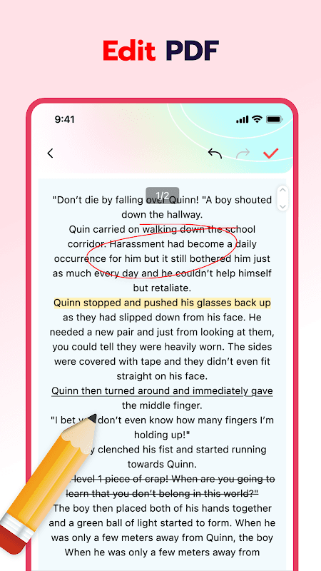 Smart PDF Reader & PDF Viewer screenshot 2