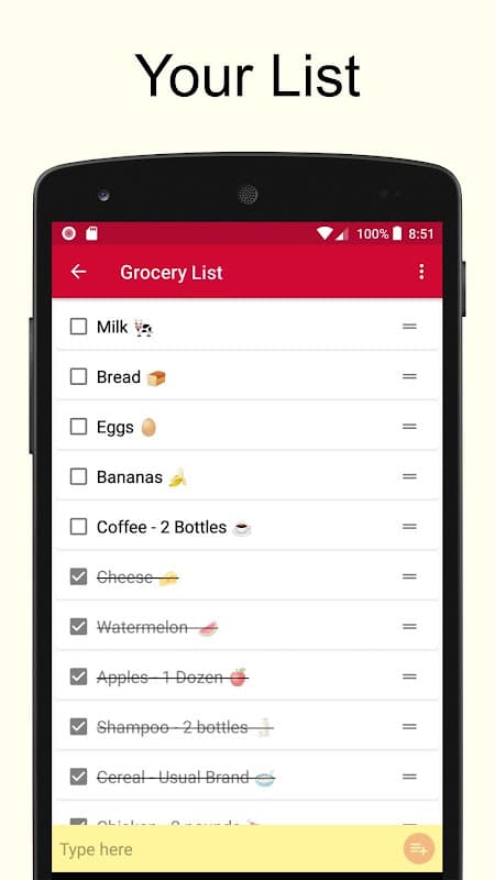 Shopping List - Simple & Easy screenshot 3