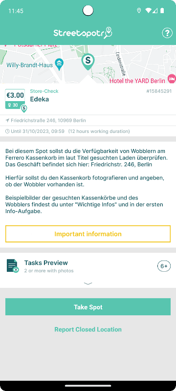 Streetspotr screenshot 3