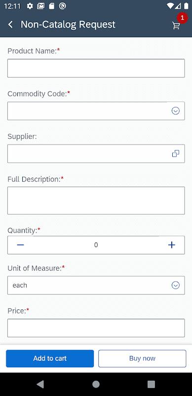 SAP Ariba Procurement screenshot 4