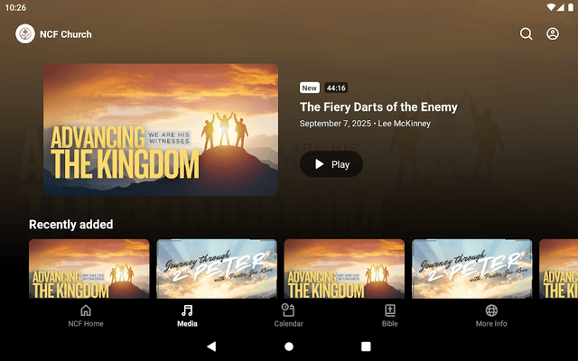 The NCF Church App screenshot 6
