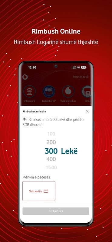 My Vodafone (AL) screenshot 4
