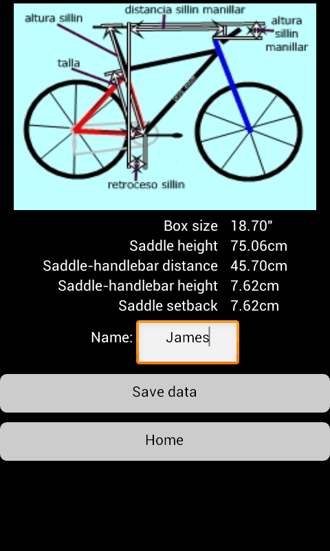Measures bike - plus screenshot 3