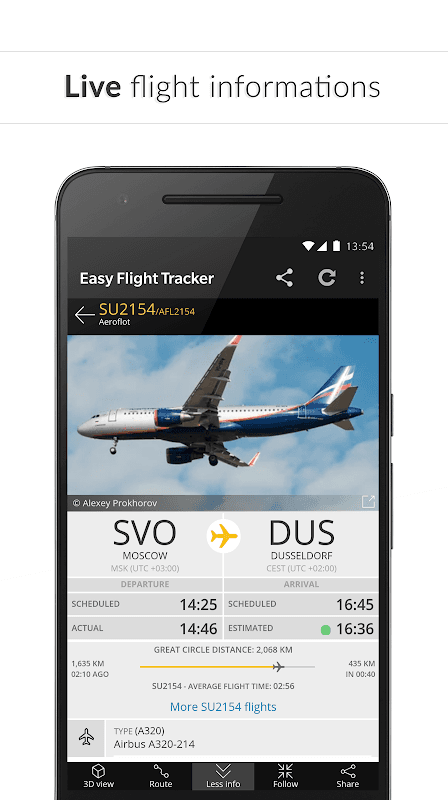 Easy Flight Tracker & Radar screenshot 3