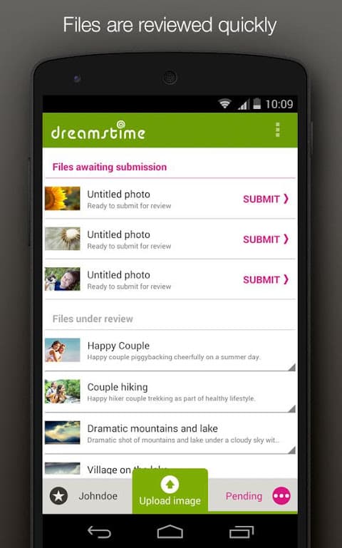 Dreamstime: Sell Your Photos screenshot 4