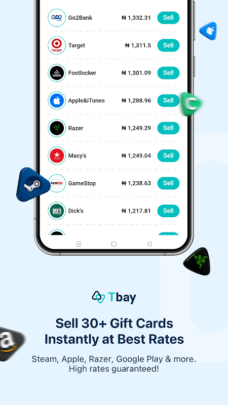 Tbay: Sell Gift Cards screenshot 2