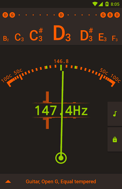Tuner - gStrings screenshot 3