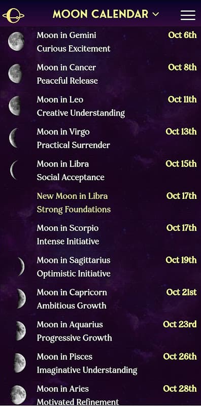 AstroMatrix Birth Horoscopes screenshot 2