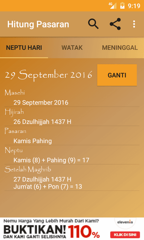 Hitung Pasaran screenshot 1