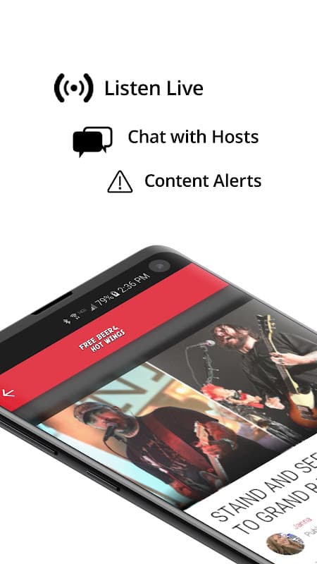 Free Beer and Hot Wings Show screenshot 1