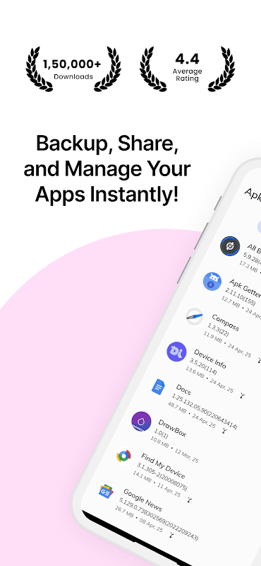 Apk Getter - Apk Extractor screenshot 1