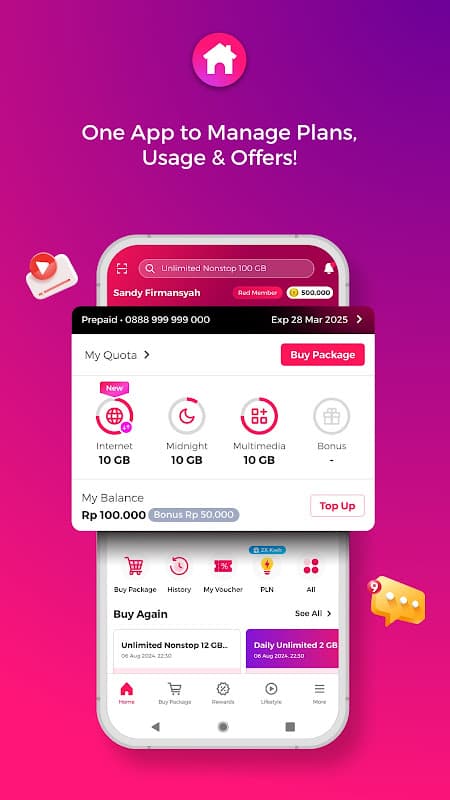 mySF. For everything smartfren. Everything WOW screenshot 4