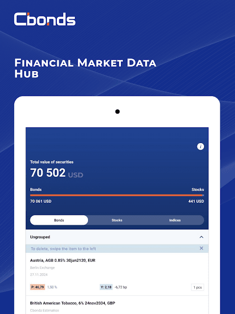 Cbonds App screenshot 6