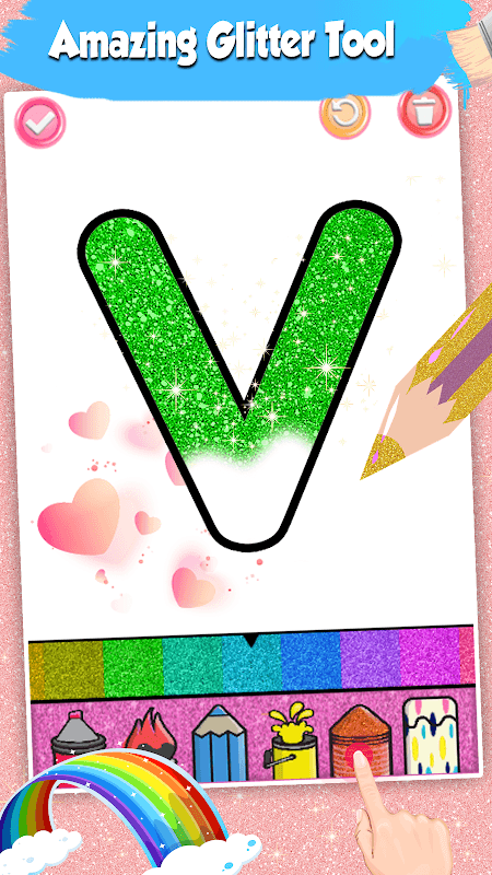 Alphabets Coloring book screenshot 4