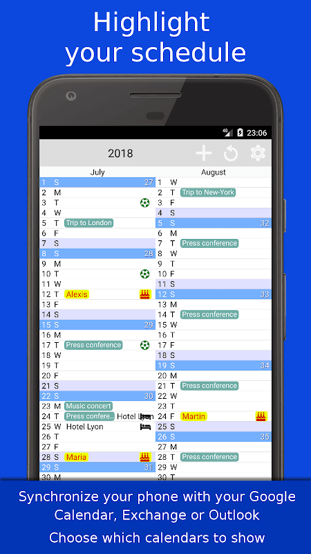 The Calendar Pro screenshot 2