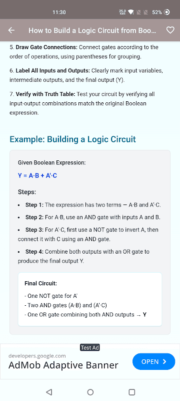 Digital Circuits screenshot 4
